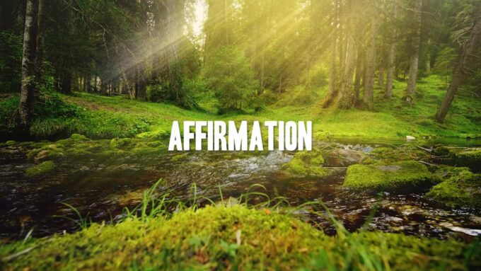 Grattitude Affirmations Nature No voice Moment